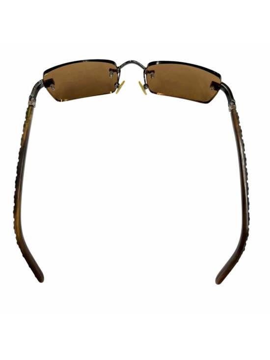 Chrome Hearts Three Bob 925 Rimless Two Point Cross Temple Eyewear Sunglasses main image 8